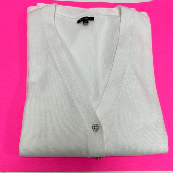 Talbots Sweaters - Talbot white sweater.